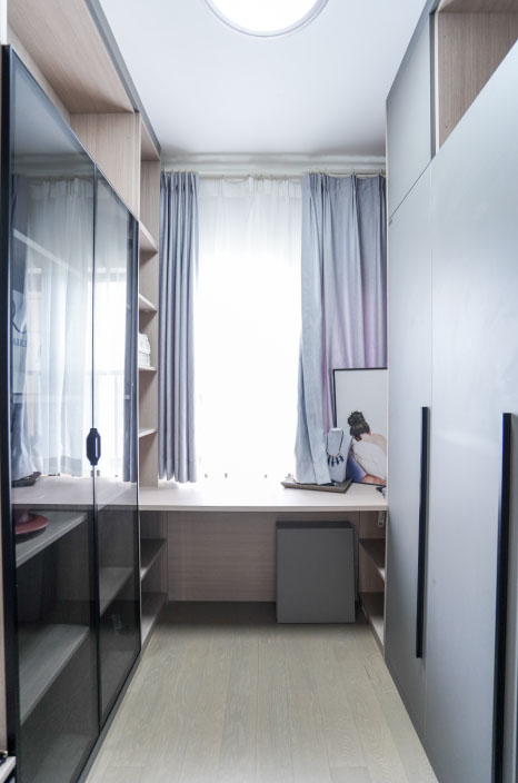 78㎡兩居室，巧妙打造超大收納空間，還能擁有獨立衣帽間